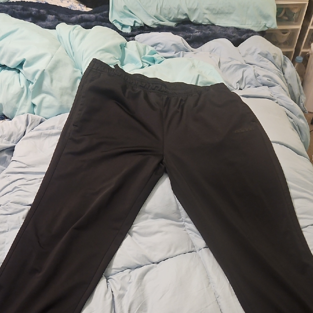 Adidas Black Track Pants Black On Black On Black